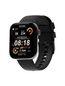 PA Maxima - Max Pro Coral 1.9"Ultra HD Curved Display 600 Nits Premium Metallic Smart Watch (M)