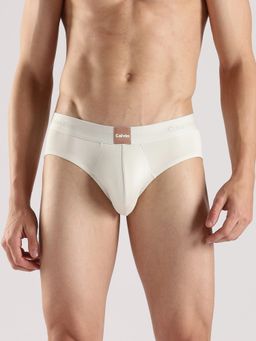 Calvin Klein - Solid Low Rise Off White Brief