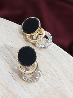 Kazo - Gold Circular Studs