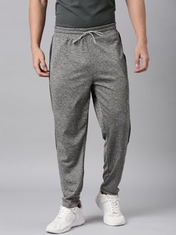 Classic Polo - Mens Grey Slim Fit Solid Polyester Active Wear Track Pant