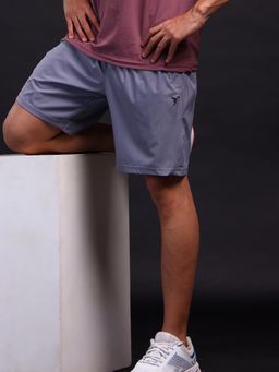 Technosport - Men Solid Relax Fit Sports Shorts with TECHNOLITE