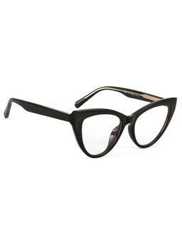 PERKEY - Women Cat Eye Black Eyeglass Frame - OPTL0010-C1 (52)