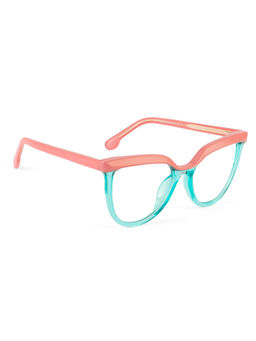 PERKEY - Women Cat Eye Multi-Color Eyeglass Frame - OPTL006-C3 (53)