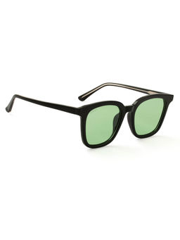 PERKEY - Unisex Square UV Protected Polarized Green Sunglasses - PRKY009-C2 (52)