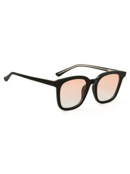 PERKEY - Unisex Square UV Protected Polarized Pink Sunglasses - PRKY009-C3 (52)