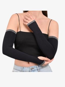 Secrets By ZeroKaata - Womens Sun Protection Arm Sleeves Riding Gloves