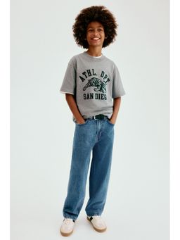 H&M - Boys Blue Baggy Fit Jeans