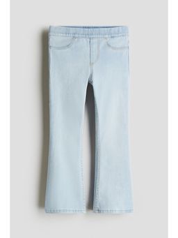 H&M - Girls Blue Superstretch Fla Leg Jeans