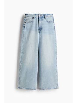 H&M - Women Blue Wide Jeans