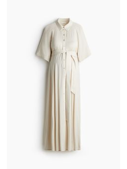 H&M - Women Beige MAMA Before & After Shirt Dress