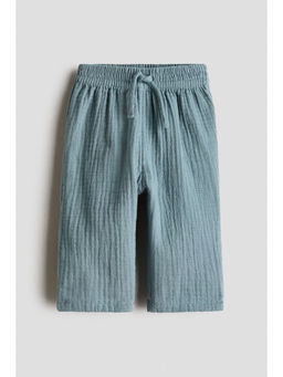 H&M - Boys Turquoise Cotton Trousers