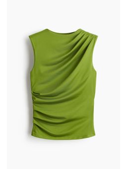 H&M - Women Green Draped Vest Top