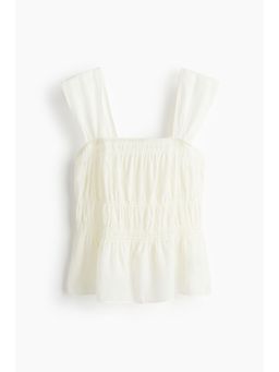 H&M - Women White Draped Top