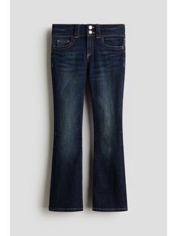 H&M - Girls Blue Bootcut Leg Low Jeans
