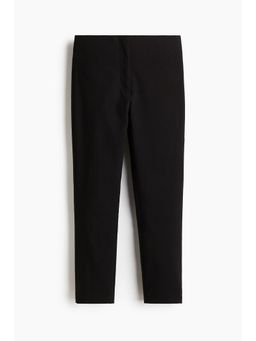 H&M - Women Black Capri Trousers