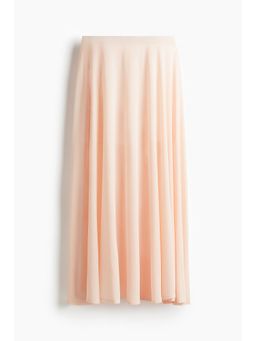 H&M - Women Orange A-Line Jersey Skirt