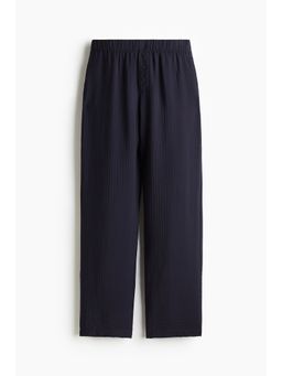 H&M - Women Blue Pull-On Trousers