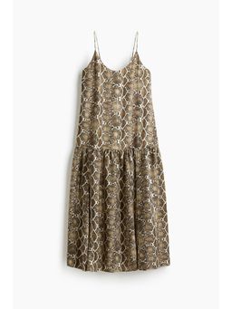 H&M - Women Beige Long Strappy Dress