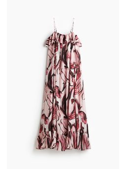 H&M - Women Pink Fla Maxi Dress