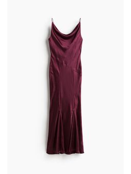 H&M - Women Pink Satin Slip Dress