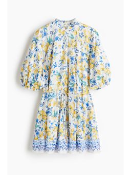 H&M - Women White Tie-Belt Dress