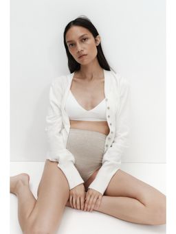 H&M - Women Mama 2-Pack Seamless Cotton-Blend Briefs