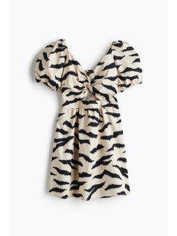 H&M - Women White Twist-Detail Dress