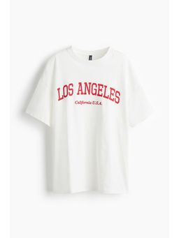 H&M - Women Multi-Color Oversized Printed T-Shirt