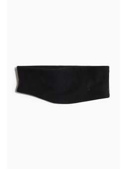 H&M - Women Black Fleece Sports Headband