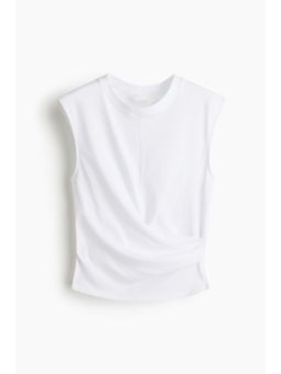 H&M - Women White Draped Top