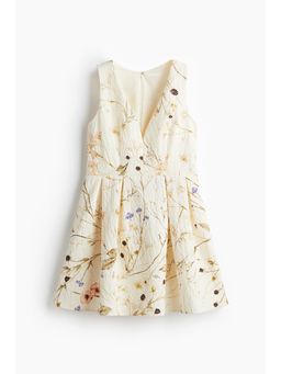 H&M - Girls Blue Flared-Skirt Dress