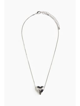 H&M - Women Silver Heart-Pendant Necklace