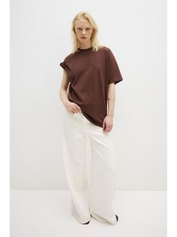 H&M MOVE - Women Brown Cooling Oversized Fit T-Shirt