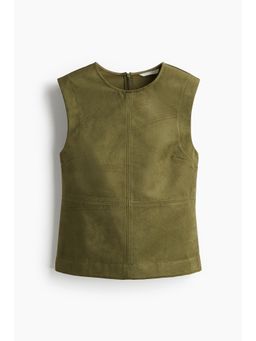 H&M - Women Green Sleeveless Top