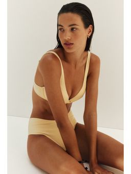H&M - Women Yellow Cheeky Bikini Bottom