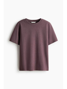 H&M - Women Purple Interlock T-Shirt