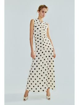 H&M - Women White Draped Jersey Dress