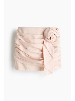 H&M - Women Pink AppliquD Mini Skirt