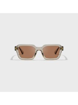 SAM AND MARSHALL - Pc Brown Rectangle Sunglass for Unisex-Elliot_Brown_20319