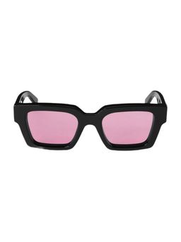 OFF-WHITE - Acetate Black Square Sunglass for Unisex-Ow9000103050 (55)