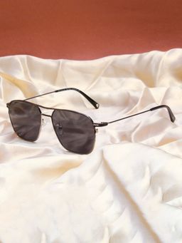 TED SMITH - Metal Black Square Sunglass for Unisex-Sun-Airstar 1_C4 (54)
