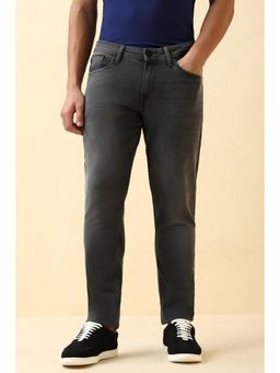 Allen Solly - Men Grey Dark Wash Jeans