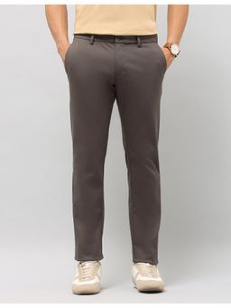 U.S. POLO ASSN. - Men's Mid Rise Denver Slim Fit Trouser - Grey