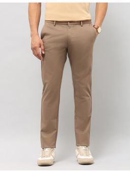 U.S. POLO ASSN. - Men's Mid Rise Denver Slim Fit Trouser - Beige
