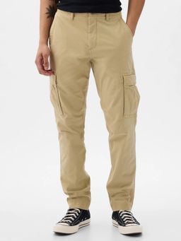 GAP - Men Beige Solid Cargo