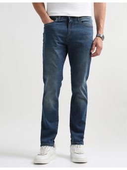 Arrow Newyork - Men Soho Slim Tapered Fit Mid Rise Jeans