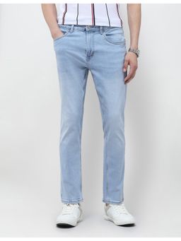 U.S. Polo Assn. Denim Co. - Men Cole Comfort Cropped Fit Blue Jeans