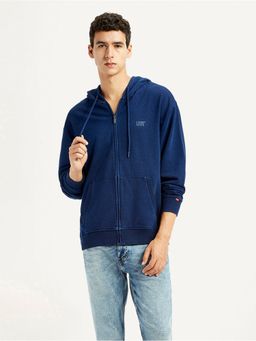Levi's - Men's Brand Logo Navy Hoodie