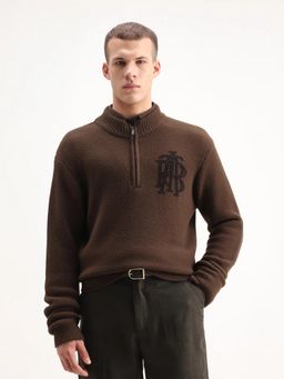 Rare Rabbit - Regular Fit Plain Sweater