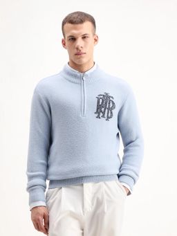Rare Rabbit - Regular Fit Plain Sweater